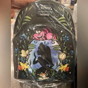 Alice n the wonder land loungeflyy backpack gloves in the dark